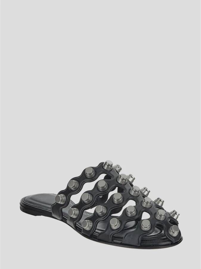 alexander wang Stijlvolle Studded Mule Schoenen Black Dames