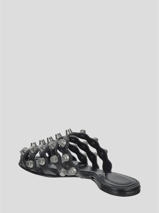 alexander wang Stijlvolle Studded Mule Schoenen Black Dames