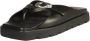 Alexander wang Zwarte Dome Flatform Sandalen Black Dames - Thumbnail 2