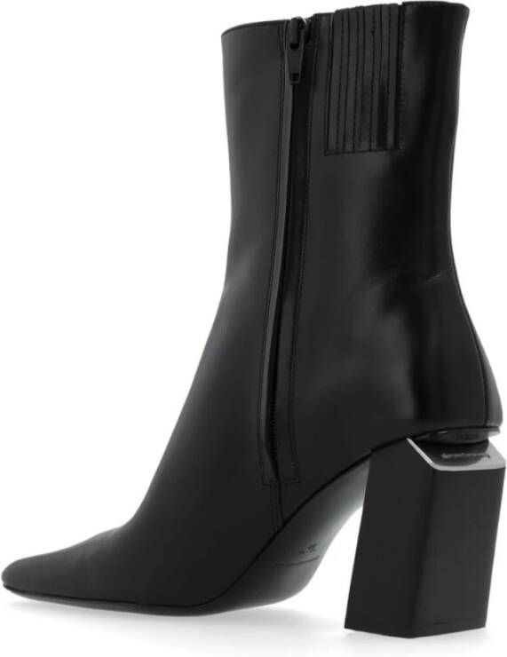 alexander wang Zwarte Enkellaars Toni 85 Black Dames