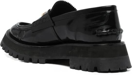 alexander wang Zwarte platte schoenen Elegant stijl Black Dames