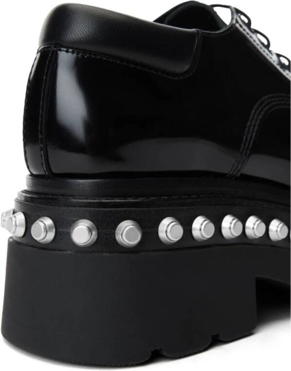 alexander wang Zwarte Vetersandalen met Studs Black Dames