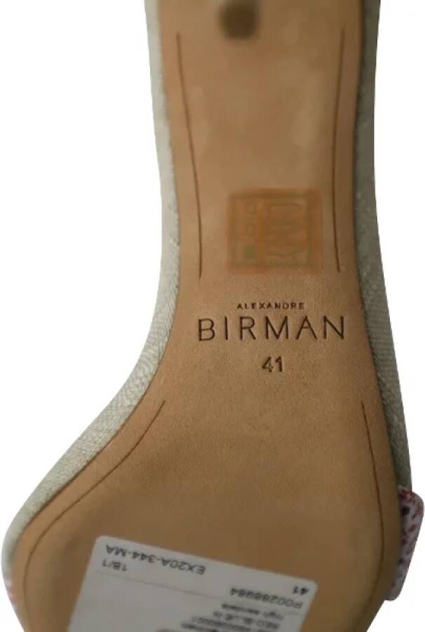 Alexandre Birman Cotton heels Multicolor Dames