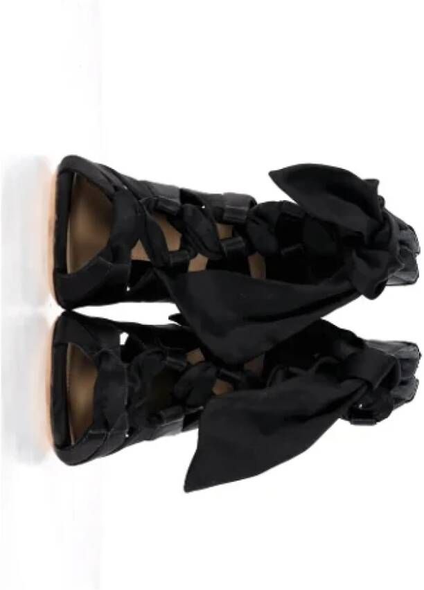 Alexandre Birman Pre-owned Fabric boots Black Dames