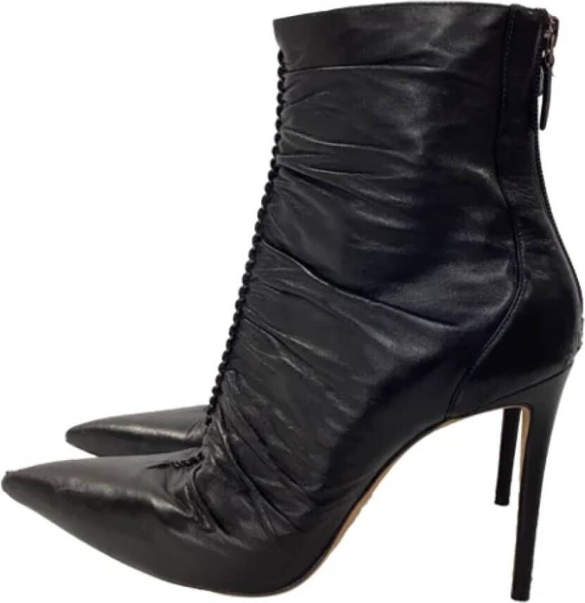 Alexandre Birman Pre-owned Leather boots Black Dames