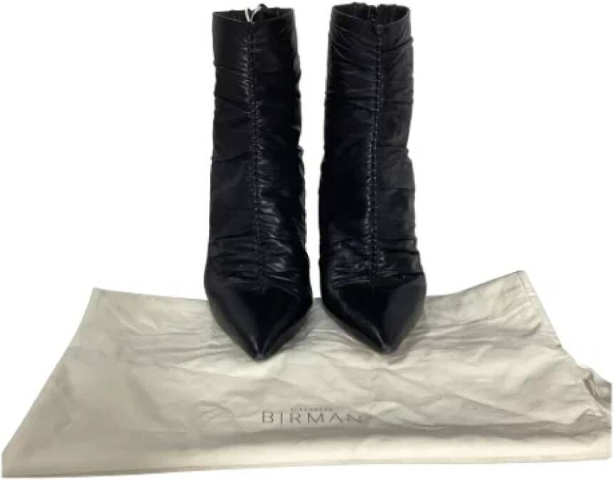 Alexandre Birman Pre-owned Leather boots Black Dames