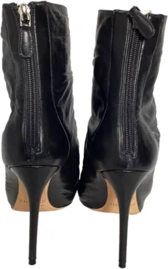 Alexandre Birman Pre-owned Leather boots Black Dames