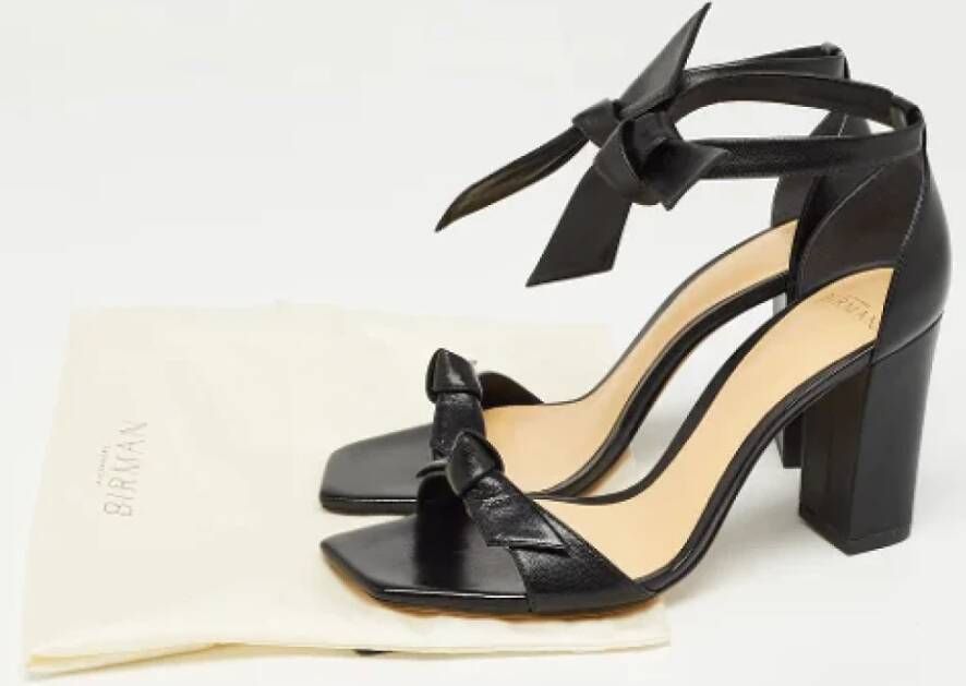 Alexandre Birman Pre-owned Leather sandals Black Dames