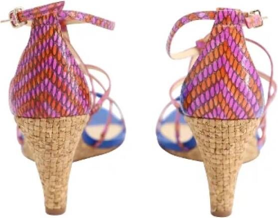 Alexandre Birman Pre-owned Leather sandals Multicolor Dames