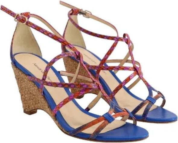 Alexandre Birman Pre-owned Leather sandals Multicolor Dames