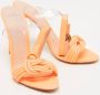 Alexandre Birman Pre-owned Leather sandals Orange Dames - Thumbnail 4