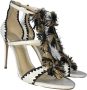 Alexandre Birman Pre-owned Leather sandals White Dames - Thumbnail 3