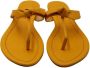 Alexandre Birman Pre-owned Leather sandals Yellow Dames - Thumbnail 2