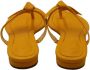 Alexandre Birman Pre-owned Leather sandals Yellow Dames - Thumbnail 4