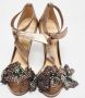 Alexandre Birman Pre-owned Leather sandals Yellow Dames - Thumbnail 3