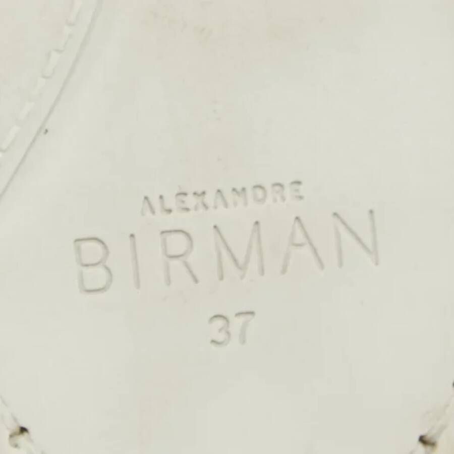 Alexandre Birman Pre-owned Leather sneakers White Dames