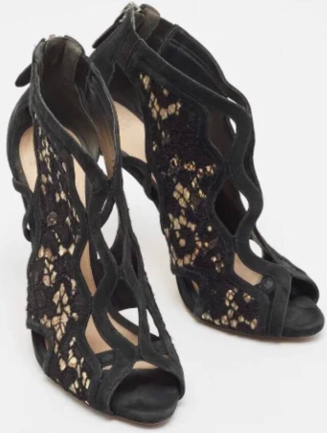 Alexandre Birman Pre-owned Mesh sandals Black Dames