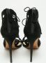 Alexandre Birman Pre-owned Suede sandals Black Dames - Thumbnail 4