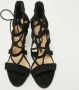 Alexandre Birman Pre-owned Suede sandals Black Dames - Thumbnail 3