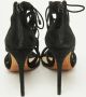 Alexandre Birman Pre-owned Suede sandals Black Dames - Thumbnail 5