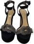 Alexandre Birman Pre-owned Suede sandals Black Dames - Thumbnail 2