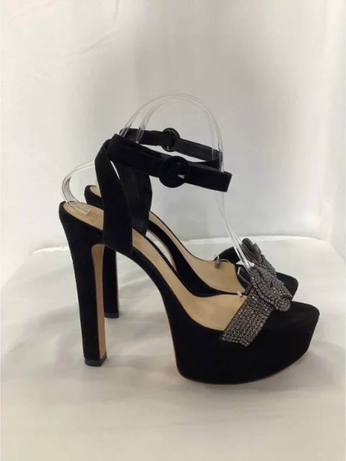 Alexandre Birman Pre-owned Suede sandals Black Dames