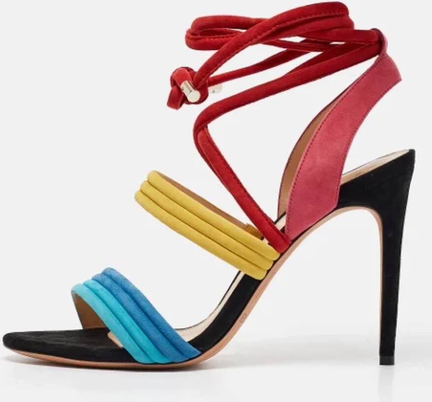 Alexandre Birman Pre-owned Suede sandals Multicolor Dames