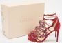 Alexandre Birman Pre-owned Suede sandals Red Dames - Thumbnail 8