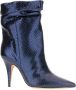 Alexandre Birman Stijlvolle Leren Laarzen Blue Dames - Thumbnail 2