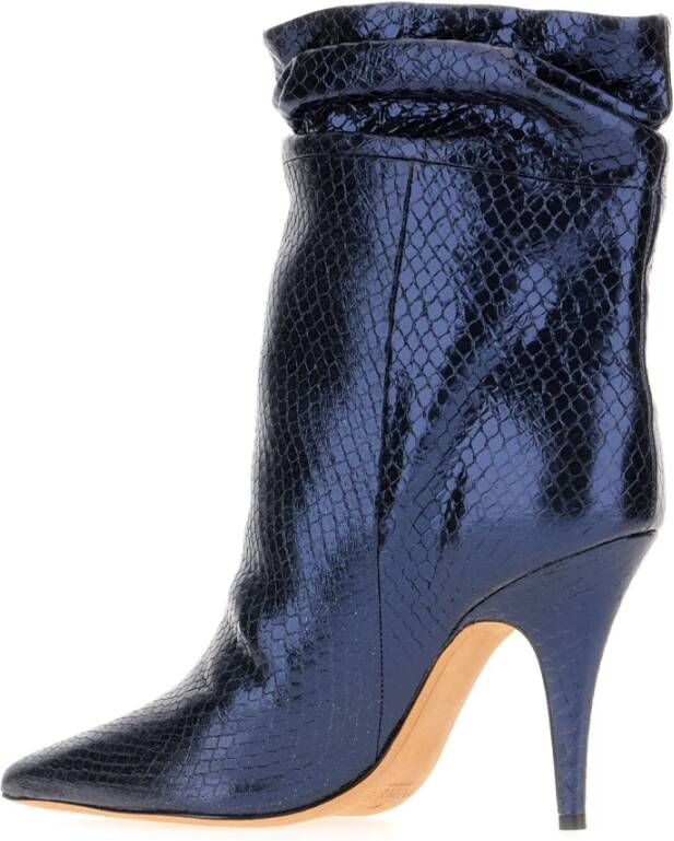 Alexandre Birman Stijlvolle Leren Laarzen Blue Dames