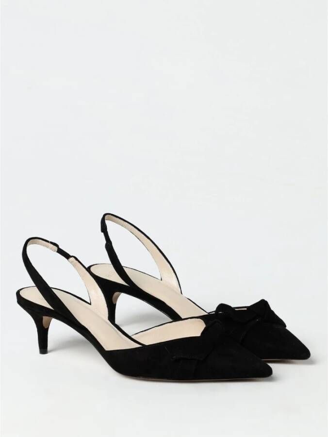 Alexandre Birman Suede Mode Sandalen Black Dames