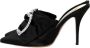 Alexandre Vauthier Fabric mules Black Dames - Thumbnail 2