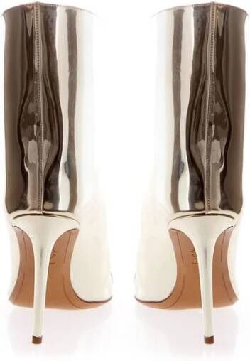 Alexandre Vauthier Multicolor lakleren enkellaarzen Brown Dames