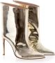 Alexandre Vauthier Platinum Tronchetto Elegant High Heel Boots Yellow Dames - Thumbnail 2