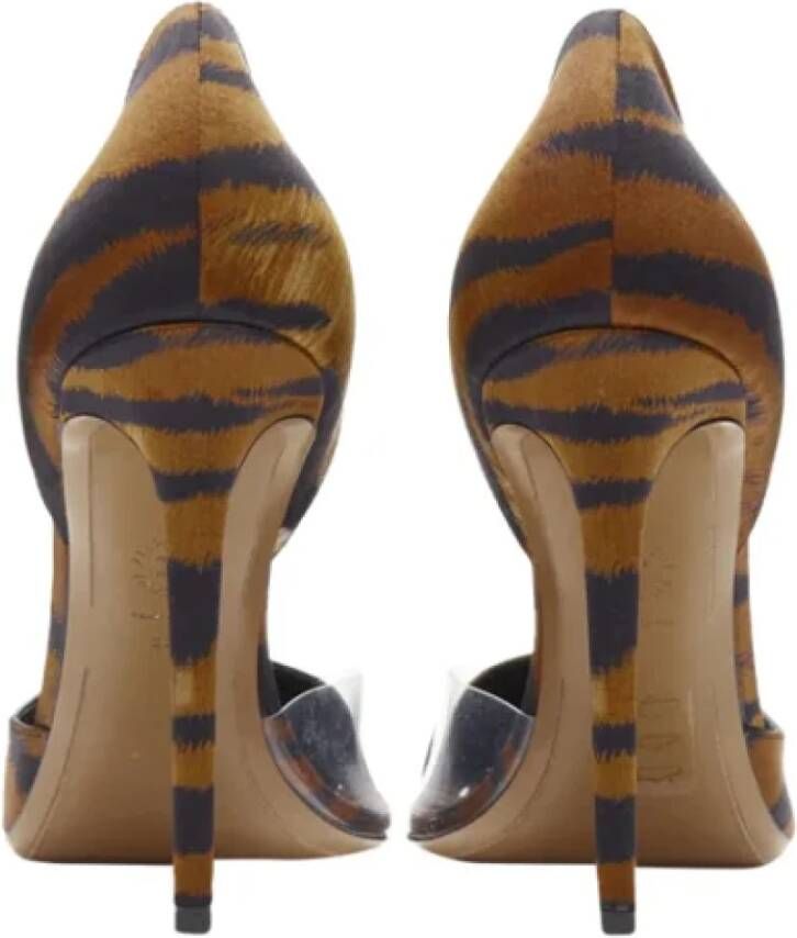 Alexandre Vauthier Pre-owned Fabric heels Brown Dames