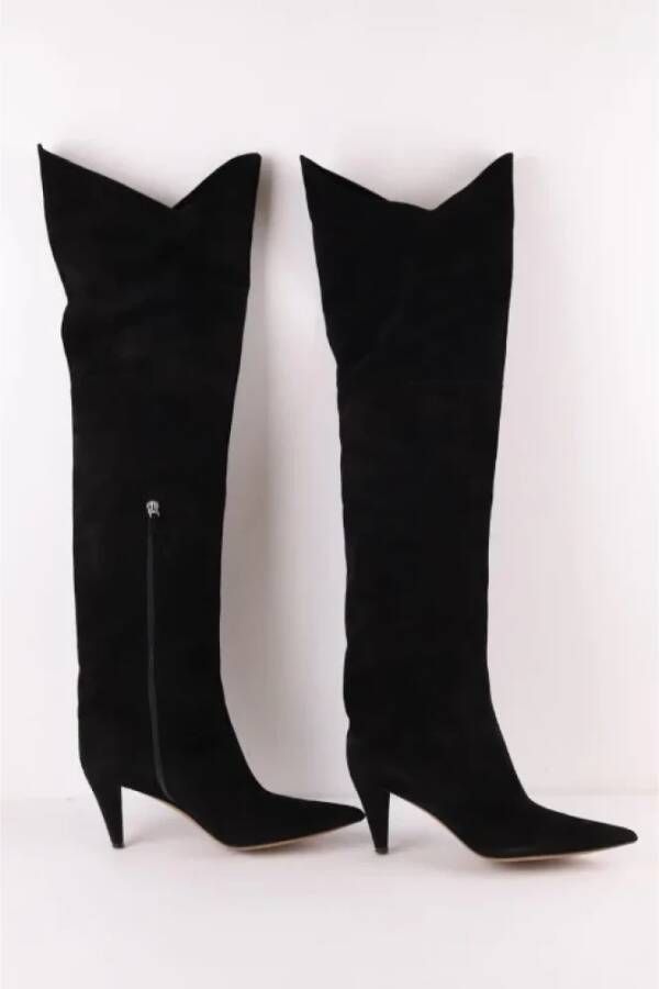 Alexandre Vauthier Pre-owned Leather boots Black Dames