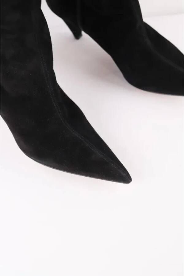 Alexandre Vauthier Pre-owned Leather boots Black Dames