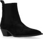 AllSaints Dellaware enkellaarzen met hak Black Dames - Thumbnail 4