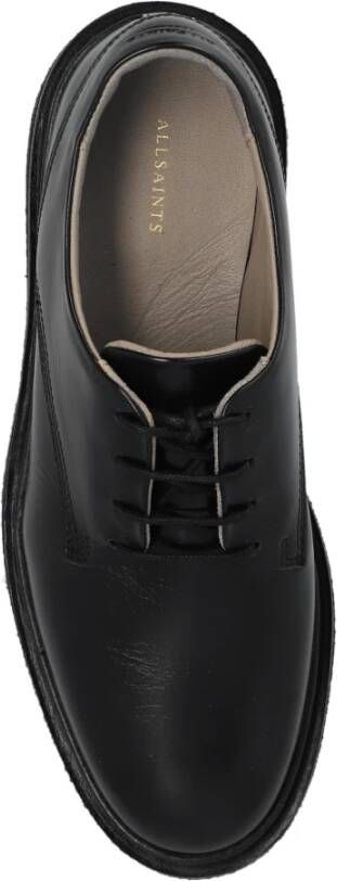 AllSaints Leren laarzen Escher Black Dames