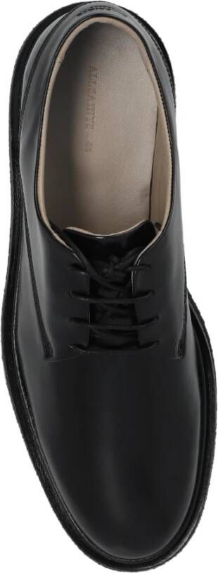 AllSaints Leren laarzen Escher Black Heren