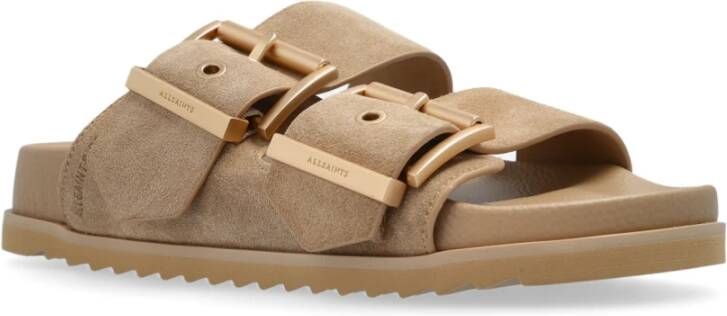 AllSaints Slides Sian Beige Dames