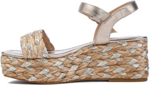 Alma en Pena Ap673 Wedge Sandal Beige Dames