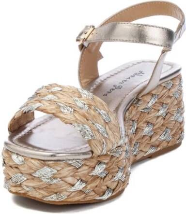 Alma en Pena Ap673 Wedge Sandal Beige Dames