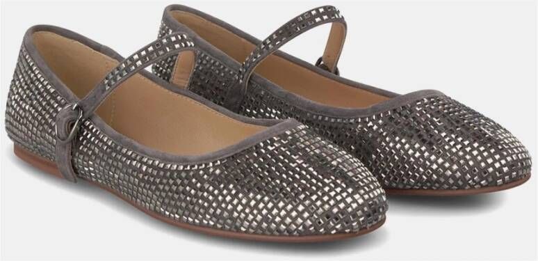 Alma en Pena Ballerina bedekt met glitter Gray Dames