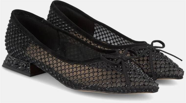 Alma en Pena Ballerina mesh Black Dames