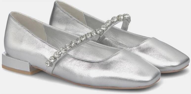 Alma en Pena Ballerina met Strass Band Gray Dames