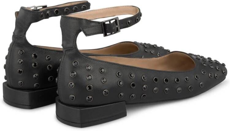 Alma en Pena Ballerina met studs Black Dames