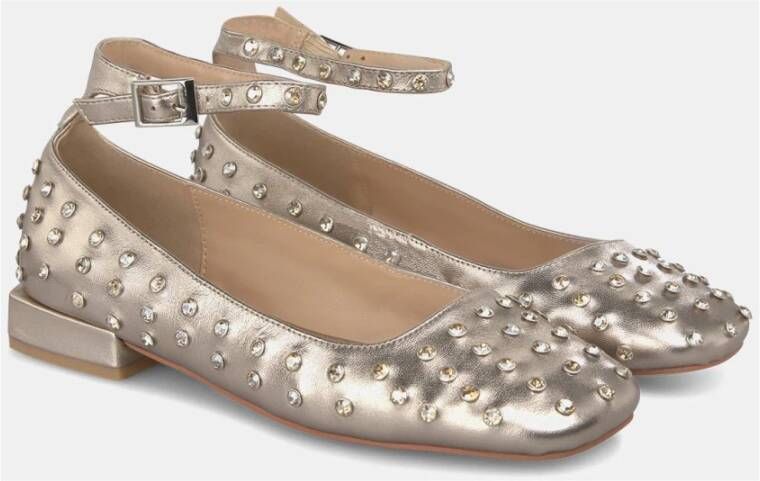 Alma en Pena Ballerina met studs Gray Dames