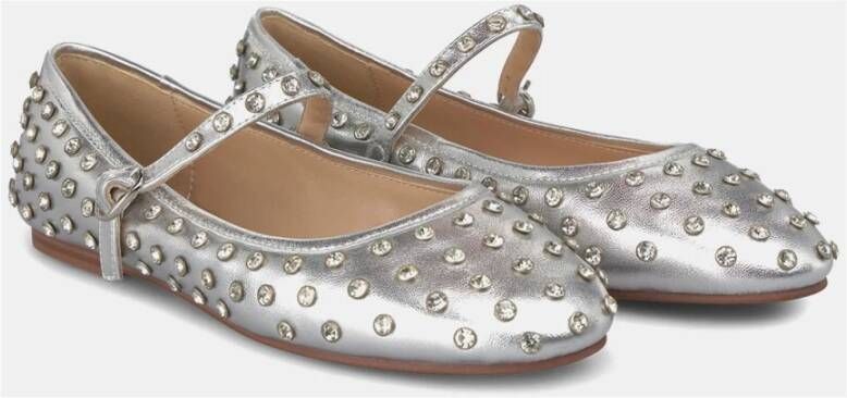 Alma en Pena Ballerina suède studs Gray Dames