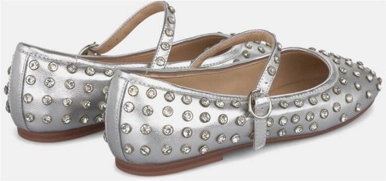 Alma en Pena Ballerina suède studs Gray Dames